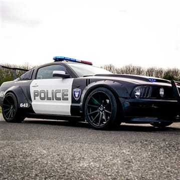 Police Car Track Driving at Prestwold Driving Centre