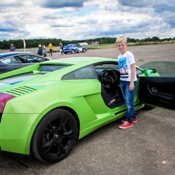 Family Supercar Blast at Prestwold Driving Centre