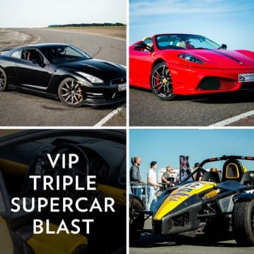 VIP Triple Supercar Blast