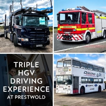 HGV Triple Drive at Prestwold