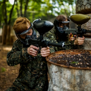 Junior Paintball for Four