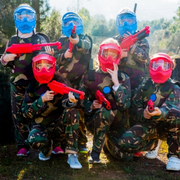 Junior Paintball for Four