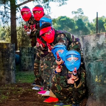 Junior Paintball for Four