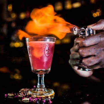 Afternoon Tea for Two with Bottomless Bubbly and Cocktails at Map Maison