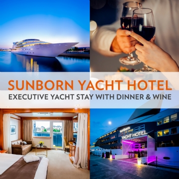 Executive Yacht Stay with Dinner and Wine