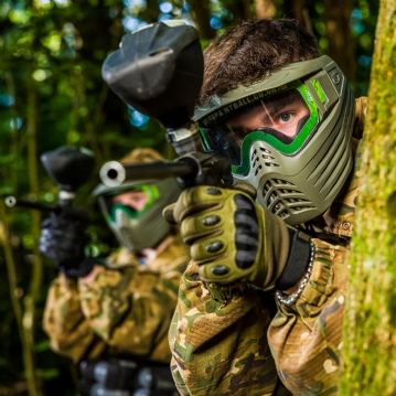 Forest Paintballing Day for Two with Pizza Hut Lunch