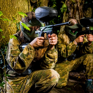 Forest Paintballing Day for Four with Papa Johns Lunch