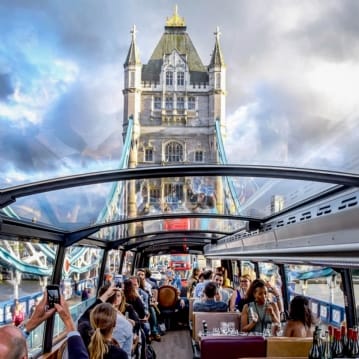 Four Course Lunch for Two at Bustronome London