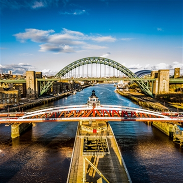 Extended Newcastle City & Angel of the North Helicopter Tours