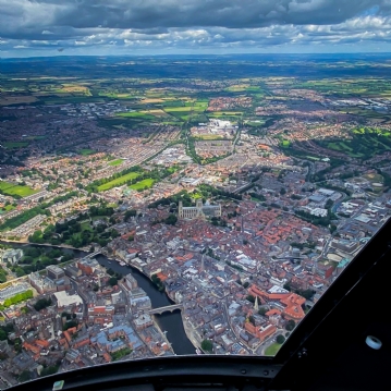 Emmerdale and York Sightseeing Flights