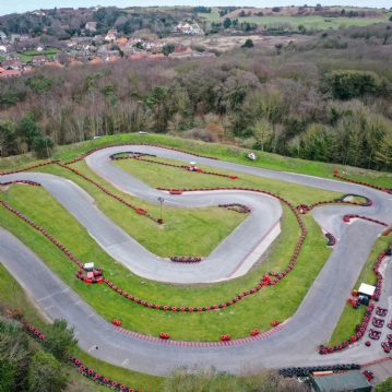 30 Minute Go Karting Session for One at Karttrak Cromer