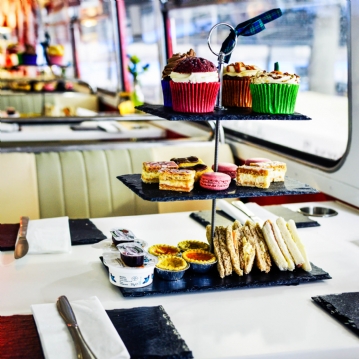 Scottish Red Bus Bistro Sparkling Afternoon Tea for Two