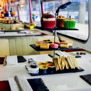 Scottish Red Bus Bistro Sparkling Afternoon Tea for Two