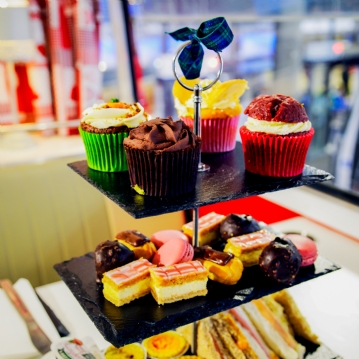 Scottish Red Bus Bistro Sparkling Afternoon Tea for Two
