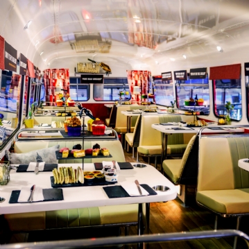 Scottish Red Bus Bistro Sparkling Afternoon Tea for Two
