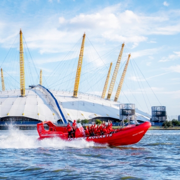 Thames Rockets Speedboat Tour of London