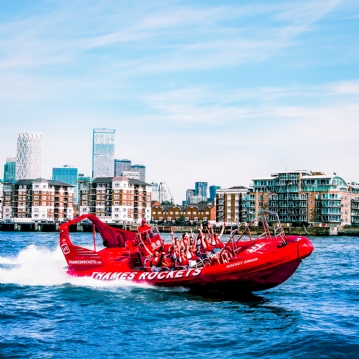 Thames Rockets Speedboat Tour of London