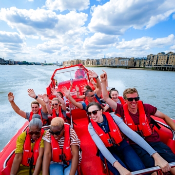 Thames Rockets Speedboat Tour of London