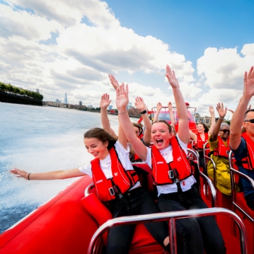 Thames Rockets Speedboat Tour of London
