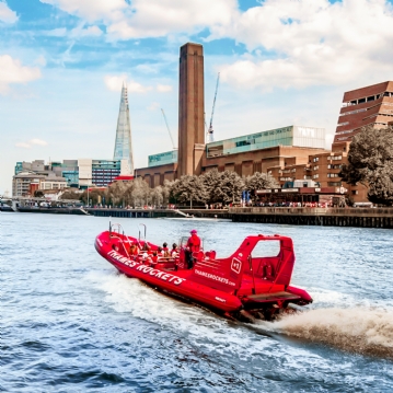 Thames Rockets Speedboat Tour of London
