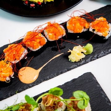 Unlimited Asian Tapas & Sushi with Bottomless Beer or Wine for Two