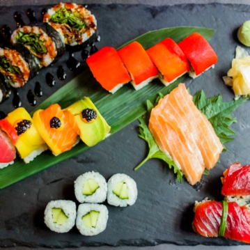 Unlimited Asian Tapas & Sushi with Bottomless Beer or Wine for Two