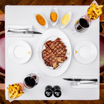 View from The Shard & Dining @ Marco Pierre White London Steakhouse Co