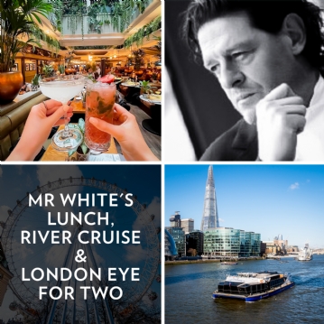 Mr White's Lunch, River Cruise & London Eye for Two