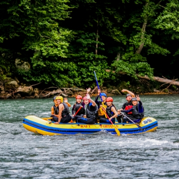 Safe and Sound White Water Rafting for Two