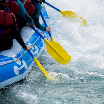 Safe and Sound White Water Rafting for Two