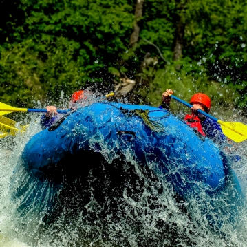 Safe and Sound White Water Rafting for Two