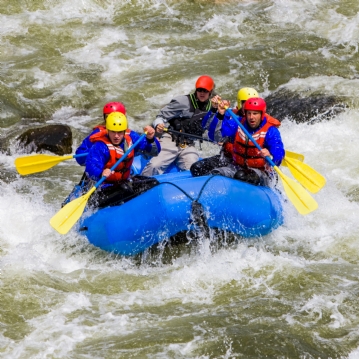 Safe and Sound White Water Rafting for Two