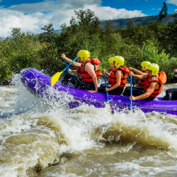Safe and Sound White Water Rafting for Two