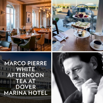 Marco Pierre White Afternoon Tea at Dover Marina Hotel