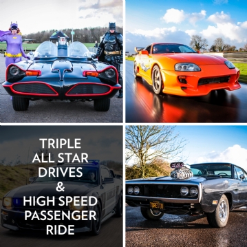Triple All Star Drives & High-Speed Passenger Ride