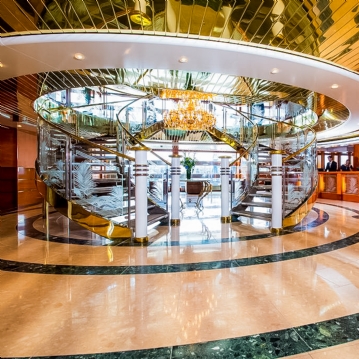 Afternoon Tea for Two on Board Sunborn Luxury Yacht