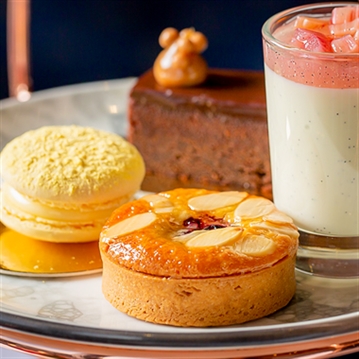 Afternoon Tea for Two on Board Sunborn Luxury Yacht