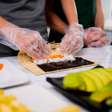 Roll Your Own Dragon Sushi Class for Two