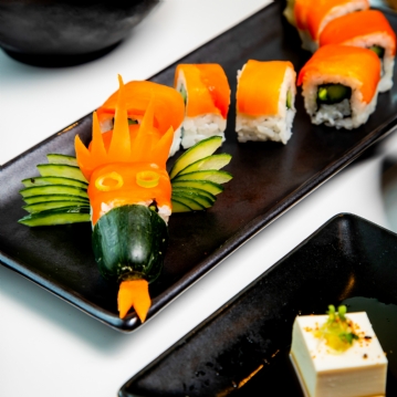 Roll Your Own Dragon Sushi Class for Two
