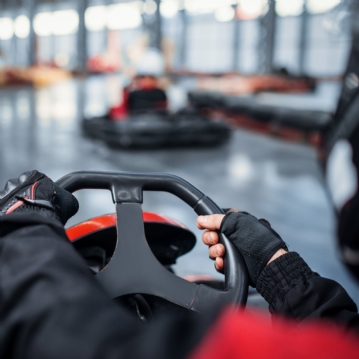 30 Minute Indoor Karting for Two at PMG Karting