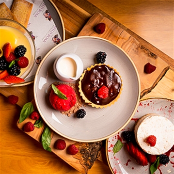 One Night Stay with Dinner and Fizz for Two at The Sitwell Arms