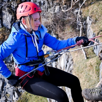 Rock Climbing & Abseiling Full Day Out for Two