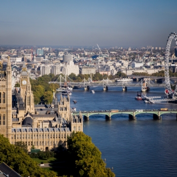 25 Minute Helicopter Tour Over London for Two