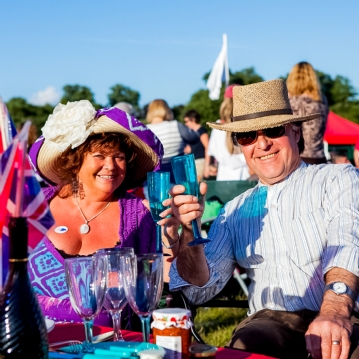 Outdoor Proms Concert for Two with a Bottle of Bubbly