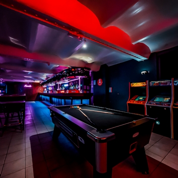 Boutique Bowling for Four at Play At Pins (1 games + Drink)