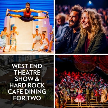 West End Theatre Show & Hard Rock Cafe Dining for Two