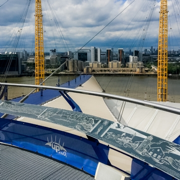 Up at the O2 Climb for Two