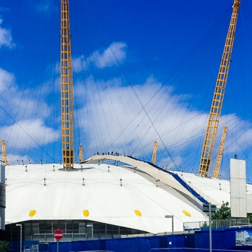 Up at the O2 Climb for Two