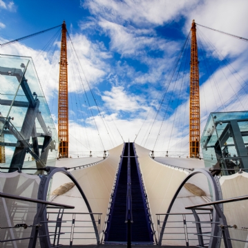 Up at the O2 Climb for Two
