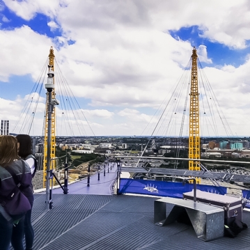 Up at the O2 Climb for Two